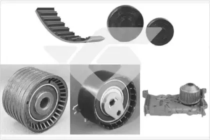 Водяной насос + комплект зубчатого ремня HUTCHINSON купить